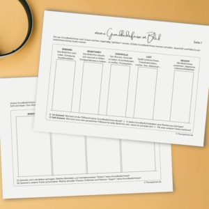 Therapiekram Arbeitsblatt 