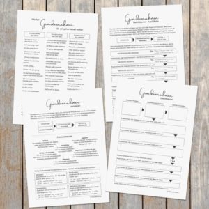 Therapiekram Arbeitsblätter Set 