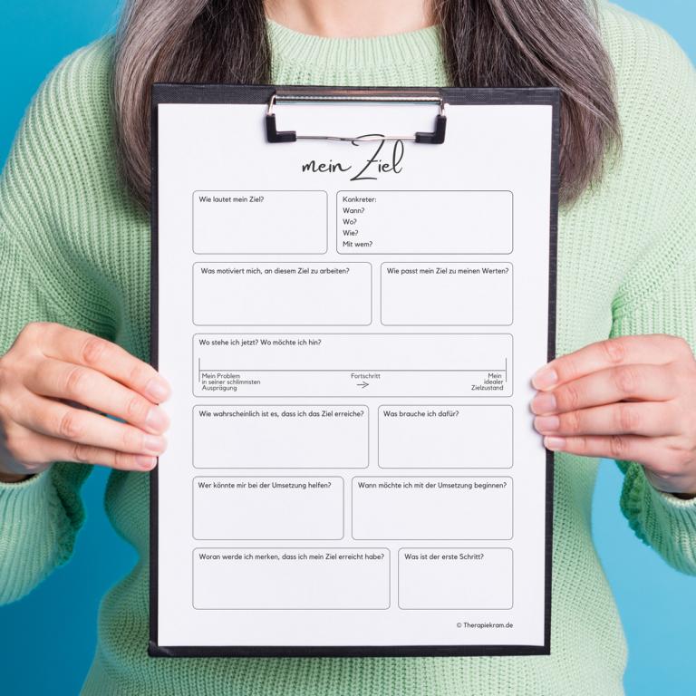 Therapiekram Arbeitsblatt Vorlage Ziele Zielklärung Therapieziel Therapiekram Arbeitsblatt Vorlage Ziele Zielklärung Therapieziel