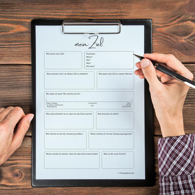 Therapiekram Arbeitsblatt Vorlage Ziele Zielklärung Therapieziel Therapiekram Arbeitsblatt Vorlage Ziele Zielklärung Therapieziel