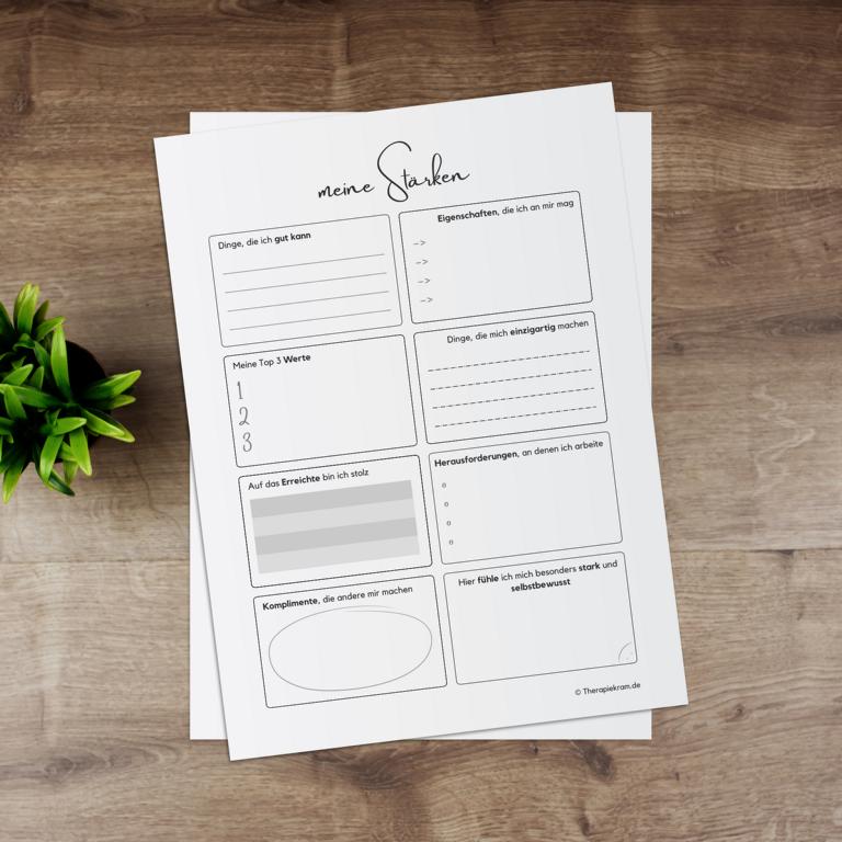 Therapiekram Arbeitsblatt Therapiekram Arbeitsblatt