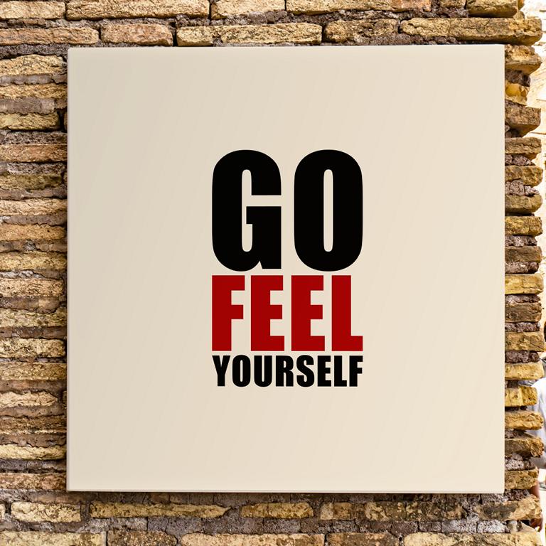 Therapiekram-Poster-Go-feel-yourself-Therapie-Achtsamkeit (5) Go feel yourself Poster, Digitale Vorlage zum Ausdrucken, Therapiekram Therapietools