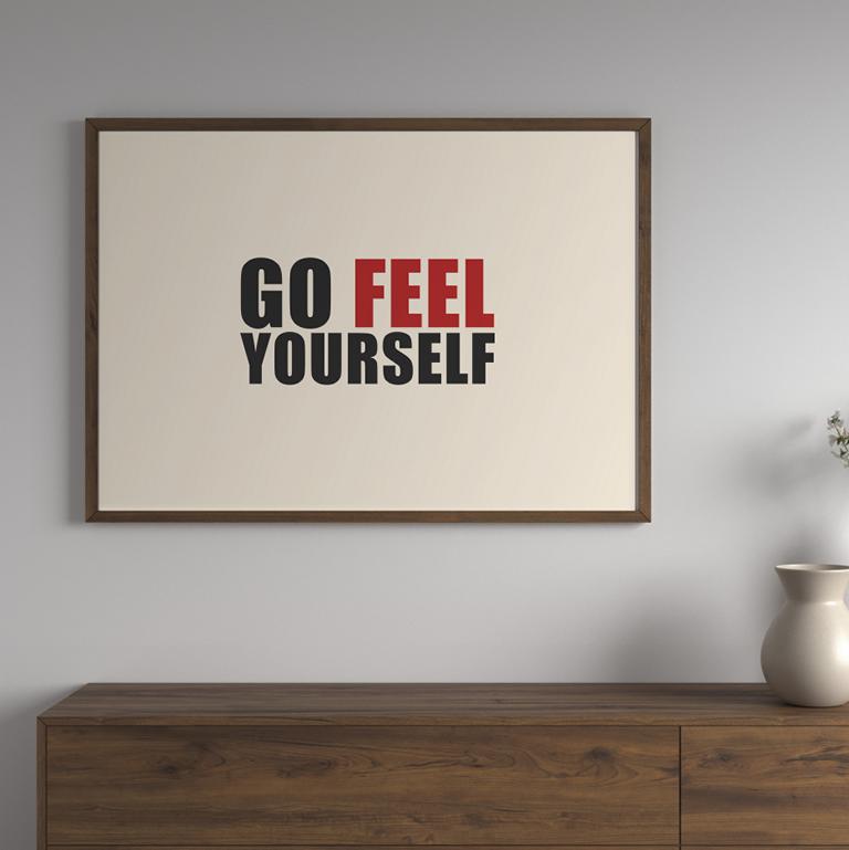 Therapiekram-Poster-Go-feel-yourself-Therapie-Achtsamkeit (8) Go feel yourself Poster, Digitale Vorlage zum Ausdrucken, Therapiekram Therapietools