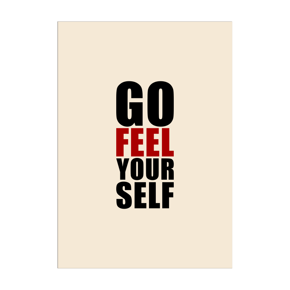 Therapiekram-Poster-Go-feel-yourself-Therapie-Achtsamkeit-printable (3) Go feel yourself Poster, Digitale Vorlage zum Ausdrucken, Therapiekram Therapietools